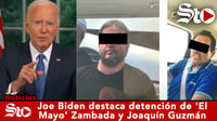 Joe Biden destaca detención de 'El Mayo' Zambada y Joaquín Guzmán López